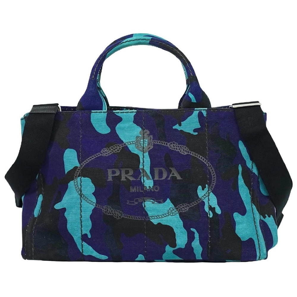 PRADA CANAPA HANDBAG - Picture 1 of 17